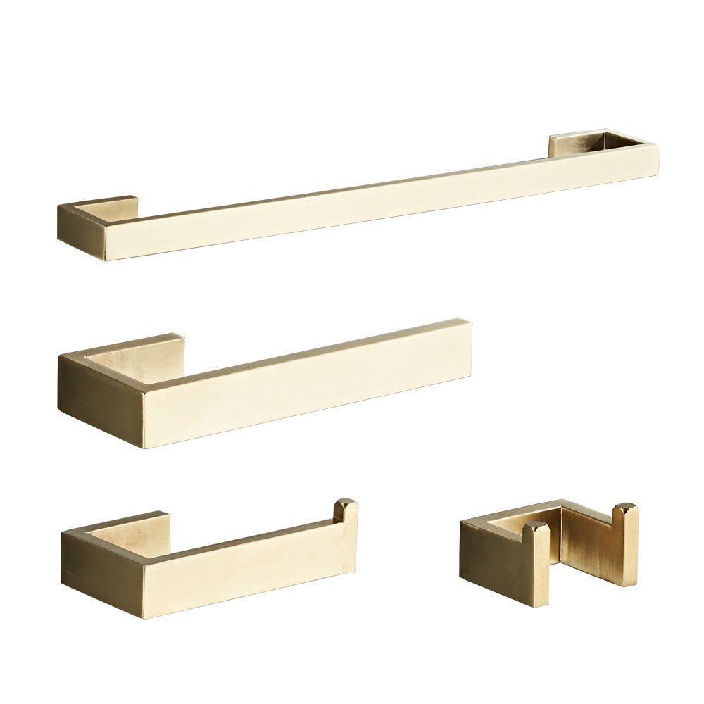 Bathroom accessory set - 445 BRUSHED GOLD