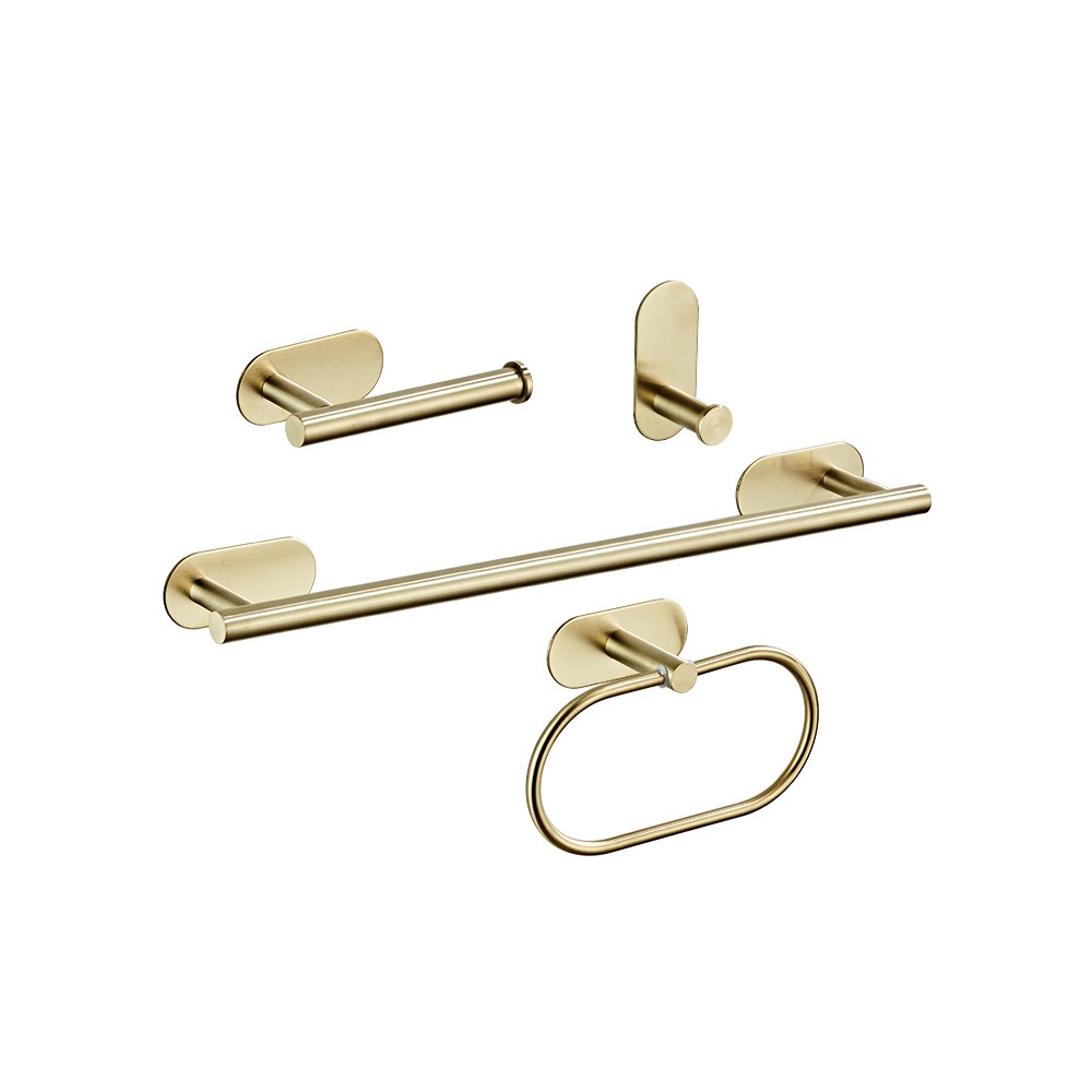 Bathroom accessory set - 455 BRUSHED GOLD